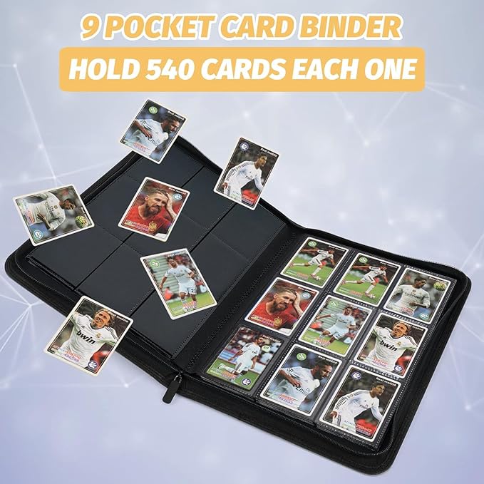 Trading Card Binder, Card Collection Binder - Image 4