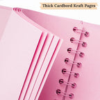 Scrapbook 7x7 Inch DIY Scrapbook Album Hardcover Kraft Paper 40 pages/20 sheets - Image 8