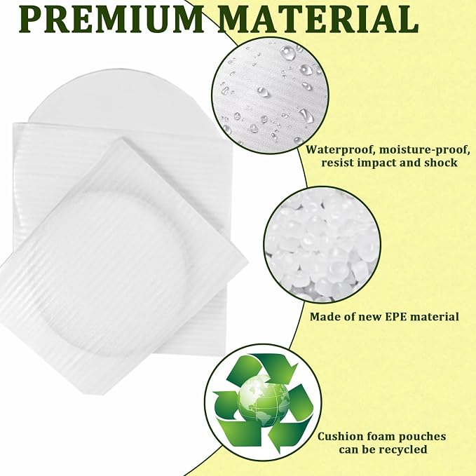 200PCS Cushion Foam Pouches, Moving Packaging Supplies - Image 3