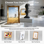 Artliving Plate Stands for Display, 17 Inch Black Iron Easel Plate Display - Image 5