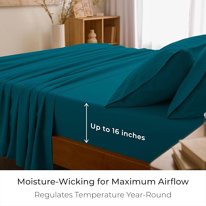 Mellanni California King Sheets Set - Image 4