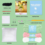 Crochet Kit for Beginners: Frog Crochet Kit for Adults, Learn to Crochet - Image 4