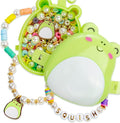 Original Squishmallows Wendy The Frog Bracelet Kit, Makes 3 Accessories by HorizonGroupUSA