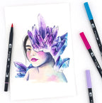 Tombow 56188 Dual Brush Pen Art Markers, Brush and Fine Tip Markers - Image 6