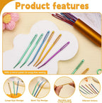 UOOU 10Pcs Yarn Needles, Darning Tapestry Needles, Large Eye Weaving Needle - Image 3