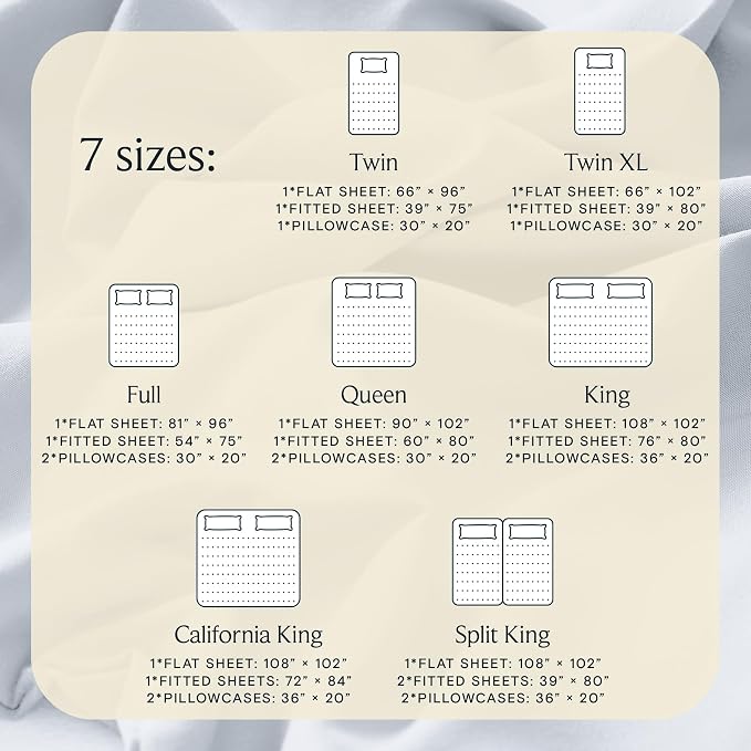 LuxClub 3 PC Twin Sheet Set, Deep Pockets Wrinkle Free Cooling Bed Sheets Hotel - Image 4