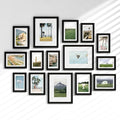 Venusmiles 15 Pack Picture Frames Collage Wall Decor, Gallery Frame Set by Venusmiles