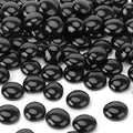 DOMESTAR 1 LB Flat Glass Marbles, Gemstone by DOMESTAR