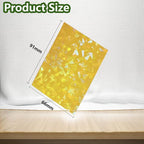 100 Count Yellow Card Sleeves for Trading Cards, Perfect Fit Shiny MTG Card - Image 2