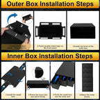 Trading Card Storage Box, 10800+ Card Organizer - Image 6