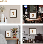 AELS 8x10 Inch Vintage Picture Frame, Elegant Antique Photo Frames - Image 4