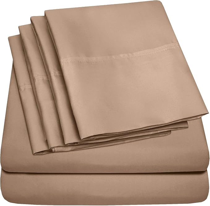 King Size Bed Sheets by SweetHomeCollection