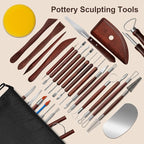 Amrules Clay Tools Kit, Practical Polymer Clay Sculpting Tools Kit, Air Dry - Image 6