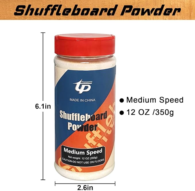Shuffleboard Sand Wax High/Medium Speed Shuffleboard Powder Set, Shuffleboard - Image 2
