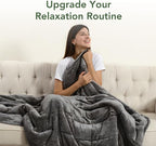 Sivio Sherpa Fleece Weighted Blanket - Image 6