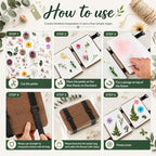 Suziko Professional Flower Press Kit 6 Layers 6.3 x 8.3 inch, Flower Pressing - Image 3
