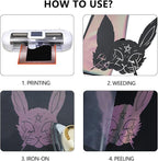 Guangyintong Chameleon HTV Rolls, Changing Color Heat Transfer Vinyl - Image 4