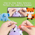 Gerute Crochet Kit for Beginners, 40% Extra Yarn, DIY Family Craft Gifts for - Image 2