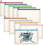 Legigo Blank Canvas Bag Zipper Pouch Makeup Bags Bulk by Legigo