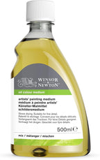 Winsor & Newton Painting Medium, 500ml Bottle - Image 9