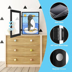 Kids Frames, 8.5x11 Front Opening Kids Artwork Frames Changeable, Holds 50 Pcs - Image 5
