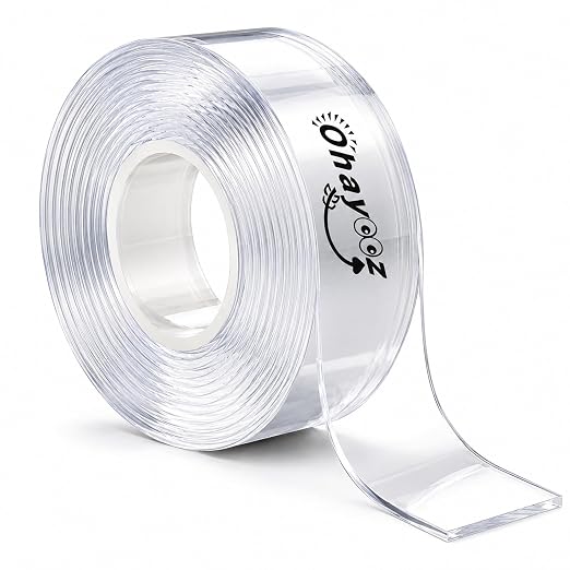 Ohayooz® Extra Strong Double Sided Tape Heavy Duty Removable 10FT, Photo Deco by MakeYourLifeBetter