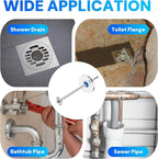 PVC Pipe Internal Cutter Set – 360° Rotating Cutter, adjustable depth gauge - Image 7