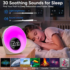 AFEXOA Wake Up Light Sunrise Alarm Clock - Image 4