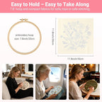 ZenHues Embroidery Kit for Beginners Adults - Image 8