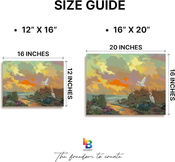 Ledgebay DIY Paint by Numbers Kit - Image 5