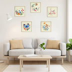 ERKOON 5 Sets Embroidery Kit for Beginners, Hummingbird Cross Stitch Set for - Image 7