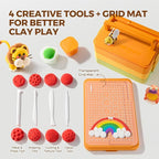 Jar Melo Air Dry Clay for Kids 36 Colors Modeling Clay Kit - Image 5