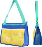 qiipii 1 Pack Beach Mesh Bag Shell Collecting Bag Beach Sand Toy Bags by qiipii