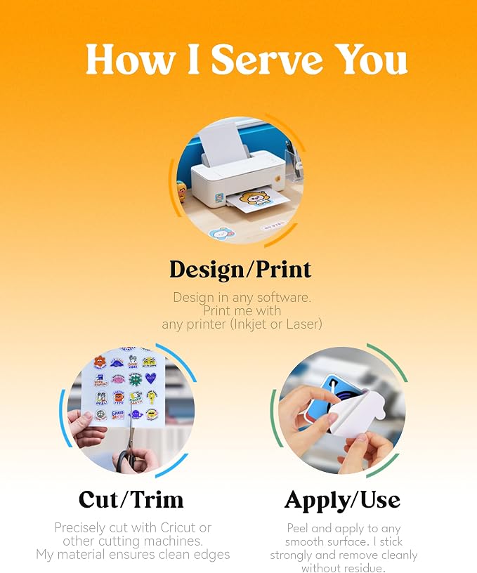 Uinkit Matte Sticker Paper 60 Sheets - Image 9