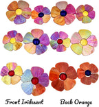 Esweny 12 Flower Stained Glass Mosaic Tiles - Image 2