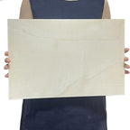 4 Pack Basswood Sheets Rectangle Unfinished Plywood Slices - Image 8