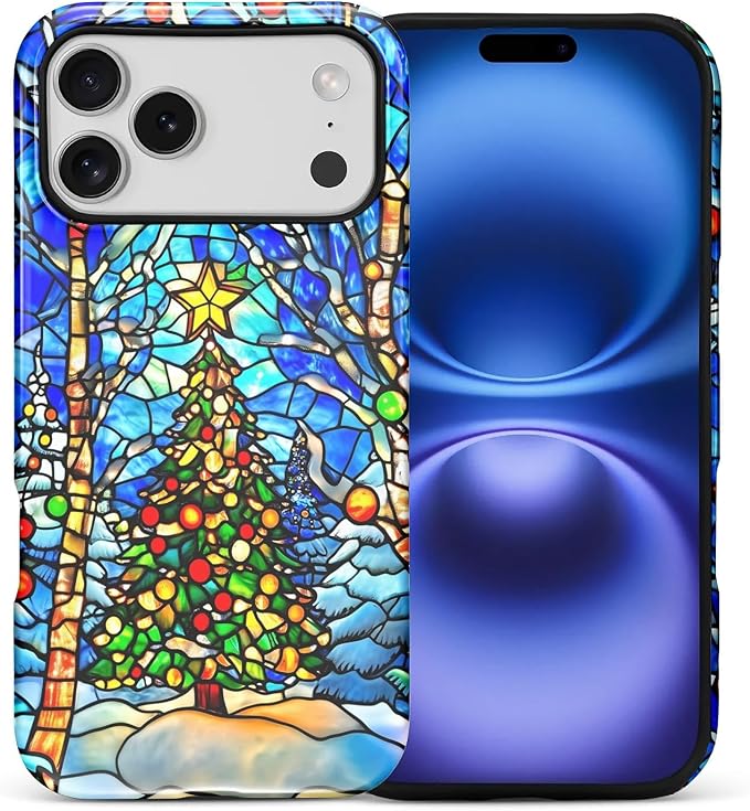 Case for iPhone 17 Pro Max, Scratch Resistant Hybrid Double Layer Hard by Toulas