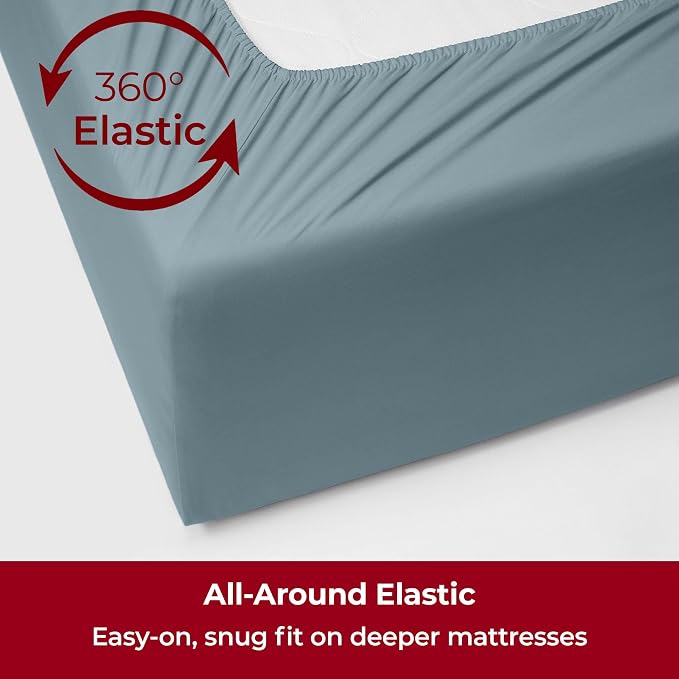 Mellanni Extra Deep King Sheets - Image 5