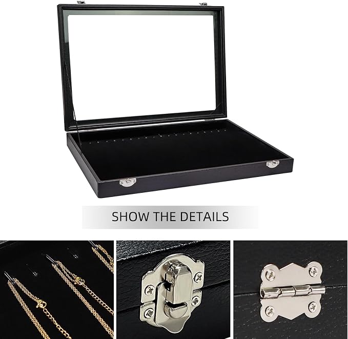 Wudygirl Necklace Organizer 20 Hooks Jewelry Organizer Jewelry Display - Image 4