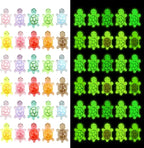 120Pcs Mini Resin Turtles, Glow in the Dark Miniature Tiny Turtles - Image 3