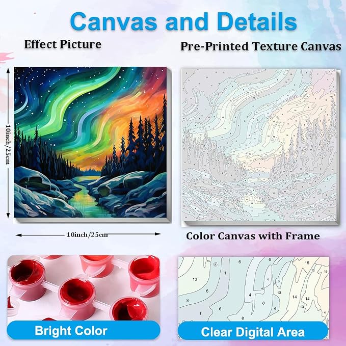 Artunion Framed Paint by Numbers Kit - Image 3