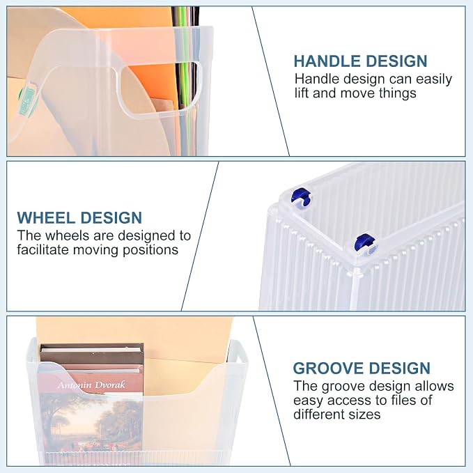 6pcs paper storage，12x12 paper storage organizer - Image 3