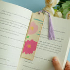 SWATOM Wood Bookmarks Blank DIY Semicircle & Rectangle Wooden Bookmark Craft - Image 3