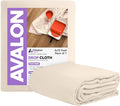 Canvas Drop Cloth for Painting 4x15 feet Pack of 1-8oz Painters Drop Cloths for by Unknown