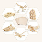 3 mm Birch Plywood 1/8 x 12 x 12 Inch, 6 Packs Craft Wood, Stronger Than - Image 5