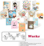 Huralona Handmade DIY Greeting Card Kits includes 16 Blank Cards 16 Colorful - Image 4