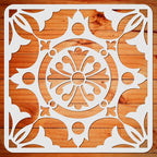 ORIGACH Mandala Basilica Tile Stencil by ORIGACH