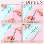 Tondiamo 24 Pcs Beadable Keychain Bars Bulk Beads - Image 5
