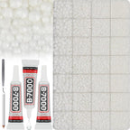 36000Pcs White Rhinestones for Bedazzling, Mixed Sizes 2-6MM Flatback Gems by Worthofbest