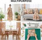 E-Tailor® Hand-Block Printed Pre-Cut Cotton Fabric Ideal - Image 4